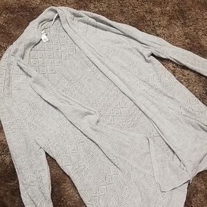 Grey cardigan